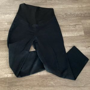 Navy maternity pants.